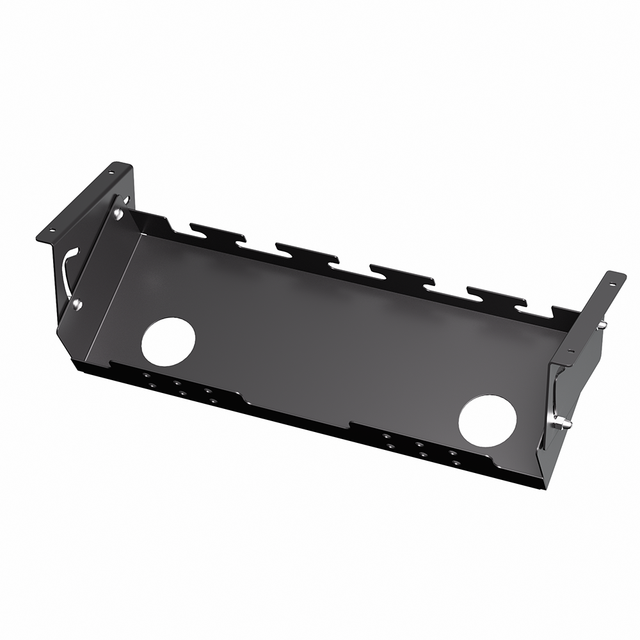 Wholesale Carbon Steel Under Desk Cable Management Tray No Drill Wire Management 489*150*91mm for Adjustable Desk