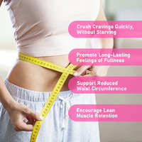 Cápsulas Pure Appetite Craving Control de Marca Privada, Suplemento Quemagrasas para Mejorar la Quema de Grasa con Mezcla Probiótica, 60 Cápsulas