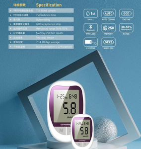 혈당 측정기, 포도당 센서, 당뇨병 검사 스트립, 혈당 측정기, 모니터링 기기, 글루코미터 및 검사 스트립 - Product Image 6