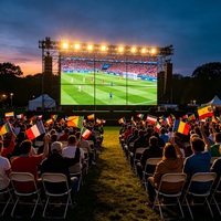 Écran LED extérieur haute luminosité grand format pour location, livraison complète pour les événements sportifs, les spectacles publics et les rassemblements