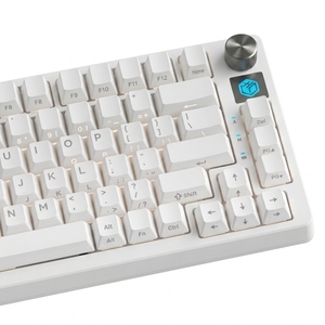 Clavier de jeu RGB GK75 75 touches avec interrupteurs <span class=keywords><strong>Gateron</strong></span>/Kailh, matériau PBT, USB 3.0, nouveau dégradé rose personnalisé, échangeable à chaud, OEM - Product Image 3