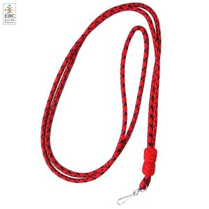 Cordón de seda roja OEM, cordón de silbato de color personalizado, suministros a granel, para organizadores y oficiales, uniformes y hombros - Product Image 4