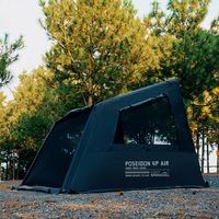 Tente gonflable Goout Springhill 4P Shelter, fort souterrain, une pièce, une salle de bain, camping en plein air, tente pneumatique imperméable Bc