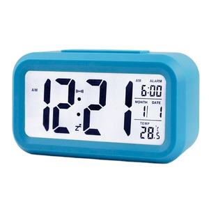 Alarme à <span class=keywords><strong>Induction</strong></span> de veilleuse horloge électronique affichage numérique Led horloge intelligente de température - Product Image 2