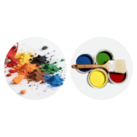 Oxyde de fer vert Fe2o3 couleur pour la peinture