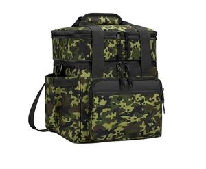 Sac à déjeuner isotherme à double compartiment réutilisable, en polyester imperméable, sac isotherme de 15 L pour le travail, les pique-niques et les activités de plein air - Product Image 1