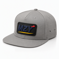Topi Snapback 5 Panel Model Formal Bordir Logo 3D Custom, Pinggiran Datar, Bahan Katun Twill, Dapat Disesuaikan, Cocok untuk Logistik dan Teknologi
