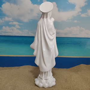 2025 Harz religiöse katholische Jungfrau Maria mit Jesuskind Statue für Haupt dekorationen - Product Image 3