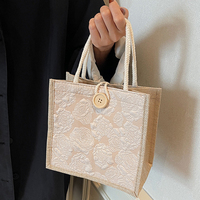 Sac fourre-tout en toile de jute recyclée, écologique et naturel, avec logo personnalisé, vente en gros, offre spéciale