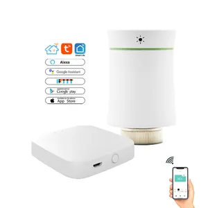 Programmeerbare Digitale Zigbee Draadloze Trv Wifi Tuya Thermostatische Radiator Ventiel Thermostaat