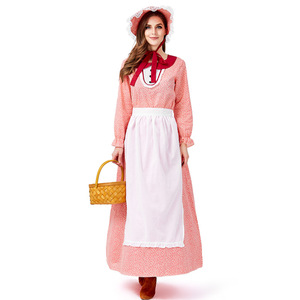 Vestido <span class=keywords><strong>de</strong></span> fiesta con temática <span class=keywords><strong>de</strong></span> <span class=keywords><strong>cuento</strong></span> <span class=keywords><strong>de</strong></span> hadas, Pastor, Capo rojo, disfraz <span class=keywords><strong>de</strong></span> Halloween para uso en Halloween, nuevo diseño - Product Image 1