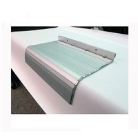 Couvercle de soufflet en aluminium personnalisé pour machine CNC, rideau de protection anti-poussière, étanche à l'huile, vente pour les industries mécaniques