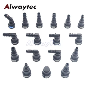 Acoplador Rápido para Línea de Combustible Automotriz de 12.61 mm - Adaptador de Manguera de Aceite de Goma y Nailon con Liberación de Desconexión - Product Image 4