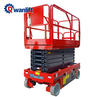 Plateforme élévatrice mobile automatique Mike en promotion, nacelle hydraulique à ciseaux pour travaux en hauteur