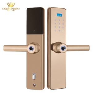 Bán Dẫn Hoàn Toàn Tự Động Mật Khẩu Khóa Thông Minh Trang Chủ Bảo Mật Cửa Khóa Vân Tay - Product Image 6