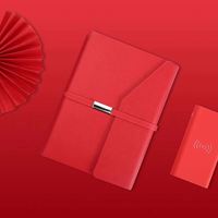 Cuaderno A5 de Hojas Sueltas con Hebilla de Nylon, 80 Hojas, Personalizable, Set de Regalo, Logotipo Impreso Extraíble, Bordado, Serigrafía
