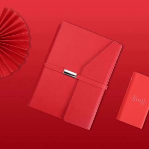 A5 Business Loose-Leaf Notebook Belt Buckle Nylon 80 Sheets Customizable Gift Set Removable Printed Logo Embroidery Silk Screen - Product Image 3