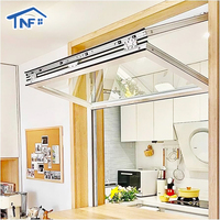 Ventanas Plegables de Aluminio Insonorizadas de Nuevo Diseño, Ventanas Plegables Verticales de Aluminio para Casa