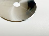 Lame de découpe rotative en carbure cémenté durable, taille personnalisée, couteau de coupe mécanique rond pour l'industrie