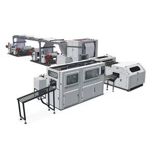 Fully Automatic A3 A4 Size Paper cross cutting Machine paper roll to sheet cutting machine With Packing Machine