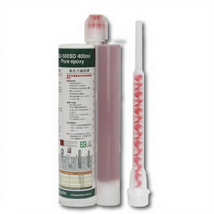 Adhesivo de Anclaje Epoxi de Dos Componentes de Inyección de Cartucho con Certificación ETA y Marcado CE, 400 ml, Curado Lento para Proyectos de Construcción - Product Image 1