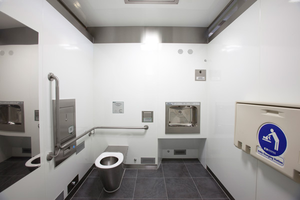 Baños Portátiles Ecológicos para Campos de Golf, Individuales y Múltiples, Públicos, de Acero Inoxidable, con Ducha y Cabina de Inodoro - Product Image 6