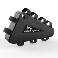 Baterai Sepeda Listrik Ebike Kapasitas Besar 48V 52V 60V 72V 1500W 21700 Sel Segitiga untuk Sepeda Listrik