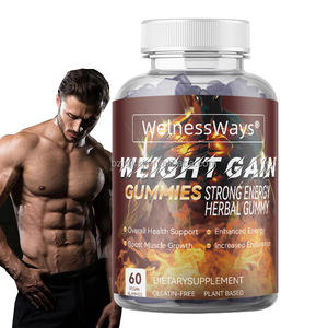 Gommes Booster d'appétit pour gain musculaire à haute teneur en protéines d'usine Gommes de complément alimentaire en sac Gommes de poids rapides pour femmes Gain de poids - Product Image 6