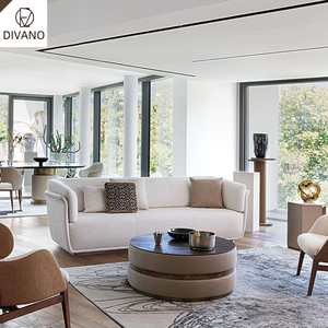 Sofás de Diseño Italiano Moderno y Lujoso de Foshan, de Alta Calidad, para Sala de Estar, Villa, Hogar y Hotel, Modelo CC-SF-501-ALLURE-CAPITALS Apartme - Product Image 2