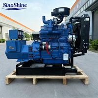 SinoShine silencieux 100% cuivre triphasé groupe électrogène diesel 20kw 25kva 380V monocylindre 1500 tr/min sans brosse AVR