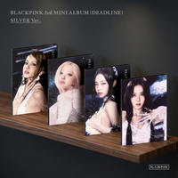 BLACKPINK - MINI ALBUM KE-3 [DEADLINE] Versi SILVER Album CD Resmi Kpop Korea Semua Usia Model YGP0669