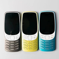 Meistverkauftes Modell 3210 Mehrsprachiges Mobiltelefon für Senioren 2G Einfaches Telefon 2,4 Zoll Nicht-Smartphone Tastentelefon Großhandel
