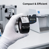 Rodillo de Tinta Sólida Negra de Alta Temperatura de 36mm*40mm de Secado Rápido, Directo de Fábrica, para Codificador de Fecha de Caducidad My380