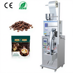 Machine de fabrication de petits sacs en plastique pour thé, granulés, épices, poudre, vis, aliments, avec fonction de pesage et d'emballage - Product Image 1