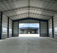 Structure en acier préfabriquée modulaire légère, charpente métallique, entrepôt, atelier, usine, construction de hangar en acier