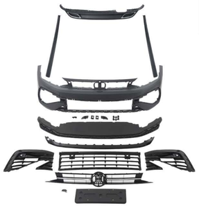 Piezas de Auto de Alta Calidad para VW <span class=keywords><strong>Polo</strong></span> <span class=keywords><strong>GTI</strong></span> <span class=keywords><strong>MK6</strong></span> 2019 2020, Estilo PP, Parachoques Sin Pintar 2018, Parachoques Delantero, Parachoques Trasero, Kits Completos - Product Image 1