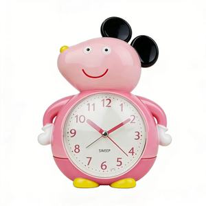 <span class=keywords><strong>Reloj</strong></span> Despertador <span class=keywords><strong>de</strong></span> <span class=keywords><strong>Mesa</strong></span> con Diseño <span class=keywords><strong>de</strong></span> Ratón, Melodía Silenciosa <span class=keywords><strong>de</strong></span> Cuarzo o Alarma Simulada <span class=keywords><strong>de</strong></span> Campana, con Diseño Bonito para el Hogar y Uso Infantil - Product Image 2