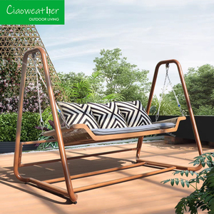 Outdoor Patio <strong>Swing</strong> Hanging <strong>Chair</strong> Leisure Hotel Double Patented <strong>Swing</strong> <strong>Chair</strong> <strong>Garden</strong> Waterproof Rattan <strong>Chair</strong> - Product Image 3