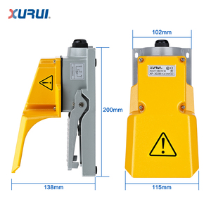 Interrupteur à pédale électrique en alliage d'aluminium, homologué TUV CE, étanche IP65, 110V 220V 15A 1C Contact, 100 000 cycles - Product Image 3