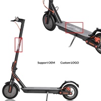 Skuter Listrik Lipat Berbahan Aluminium Alloy M365 Mi You 8.5 Inch untuk Dewasa UL2272 dengan Peredam Kejut dan Kecepatan 28km/jam