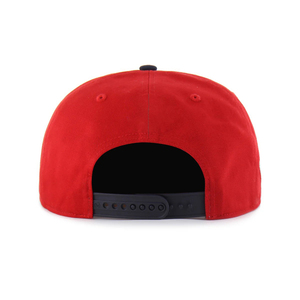 หมวกเบสบอล unisex ปักโลโก้ได้ตามต้องการหมวกเบสบอล6แผงหมวกปีกแบนทำจากผ้าฝ้าย - Product Image 6