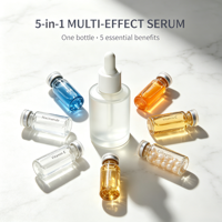 Sérum multi-effets 5-en-1 pour le cou FKY, sérum réparateur, restauration de l'élasticité de la peau du cou, soin de la peau à domicile, nouvelle arrivée