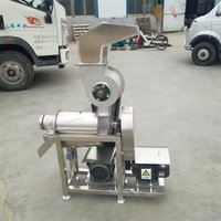Hoge productiviteit blauwe bessen en kurkuma fruitverwerkingsinstallatie sapcentrifuge 304 roestvrij staal uienschroefpers