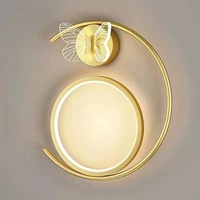 Lampes murales suspendues LED papillon, éclairage d'intérieur nordique, lampe de plafond, lampe de chevet, lampes suspendues, décoration de salon moderne