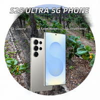 Nouveau Téléphone Portable S25 Ultra Qualité Débloqué 5G Wi-Fi Rapide Reconnaissance Faciale LTE Écran LED 120Hz Stockage 1 To 16 Go de RAM Espagnol Français