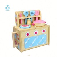 Ensemble de jeu de cuisine en bambou UDEAS, boîte d'apprentissage en bois, jouets de jeu de rôle