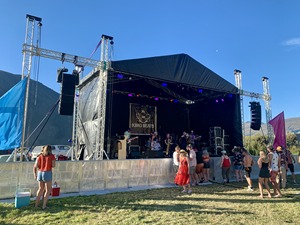 โครงถักอลูมิเนียมสำหรับแสดงสินค้ากลางแจ้งแบบปรับแต่งได้ พร้อมไฟส่องสว่าง - Product Image 3