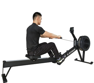 BunnyHi HCJ006 – <span class=keywords><strong>rameur</strong></span> à Air Portable pliable avec moniteur LCD pour l'entraînement <span class=keywords><strong>Cardio</strong></span> à domicile et au bureau - Product Image 1