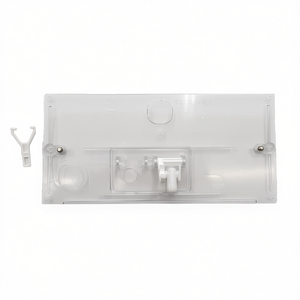 Kit de remplacement de plaque de commande pour boutons poussoirs de toilettes, en plastique transparent avec matériel de fixation - Product Image 3