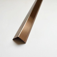 Promo Panas Lis Dekoratif Titanium 304 Stainless Steel Bentuk L untuk Dinding Plafon dan Bingkai Dinding